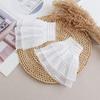 Embroidery Lace Flower Arm Sleeves Comfortable Armwear Wrist Cuffs Decorative Sleeves for Women Casual Formal Occasion