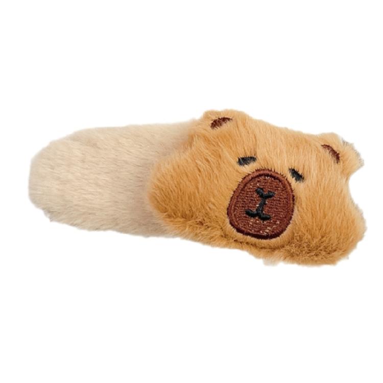 Cute Capybara Plush Hair Band Elastic Headband Fashion Hair Accesories Hair Ties Hairpieces Suitable for Girls and Women