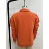 Damen S Gestrickter Knopf-Cardigan Pullover Mantel Einfarbige Langarm Freizeit