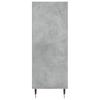 Bookshelf Concrete Grey 69.5 x 32.5 x 90 cm Wood Based Material