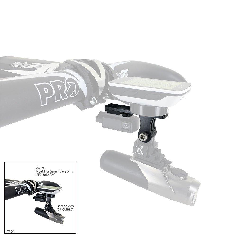 [LEC MOUNT] Di2 Unteradapter + Lichthalterungsset für LEZYNE (2) [Di2 Unterer Adapter + Lichthalterungs-Set Di2-EW90-400A + GP-LEZ2] [400Di2 + LEZ2]