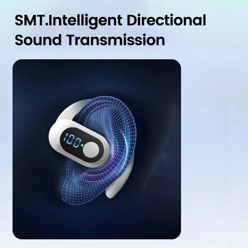 KY2 Pro Ear Hook Wireless Earphones Bluetooth-compatible 5.3 Mini Handsfree Waterproof Sport Music Headset Single  Earbuds