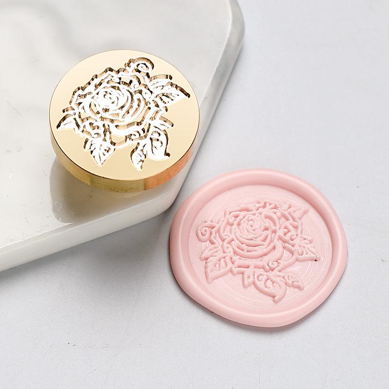 Wholesale Retro Vintage Wax Seal Stamp Sealing Wax Stamp Head For Wedding Invitation Gift Packaging Cards Scrapbooking Stamps
