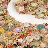 Different Random Mix Enamel Flower Charms For Jewelry Making Supplies Cute Tulip Tulip Rose Flowers Plant Charm Pendant Breloque
