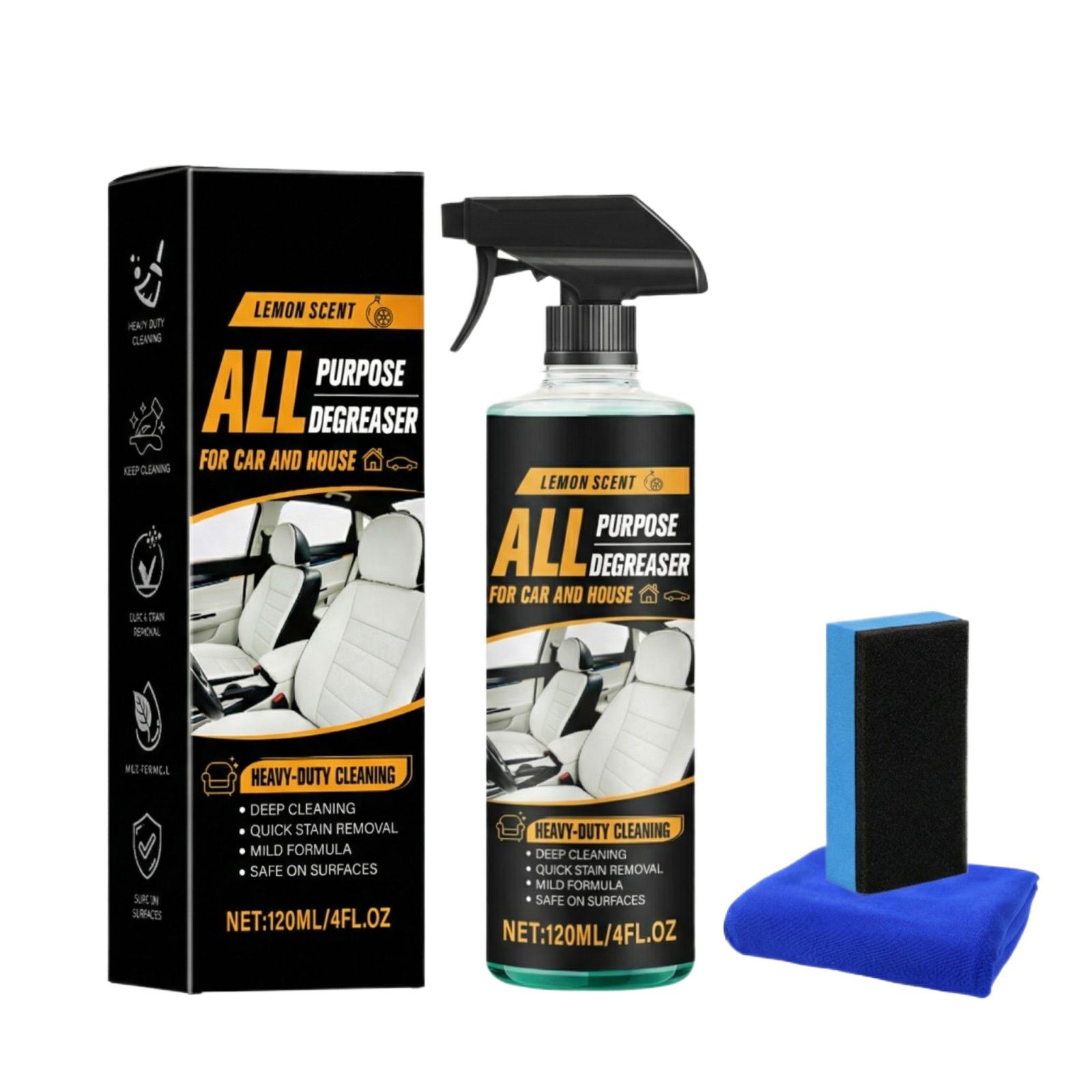 Car Coating Spray Appearance Paint Cleaner Sponge Towel Set(120ml) one size чёрный