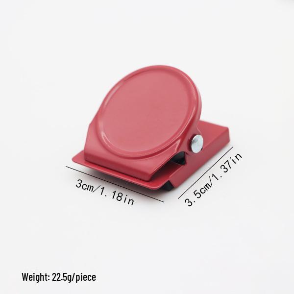 Metal Magnetic Clip: Strong Candy Color Magnet for Refrigerator & Whiteboard