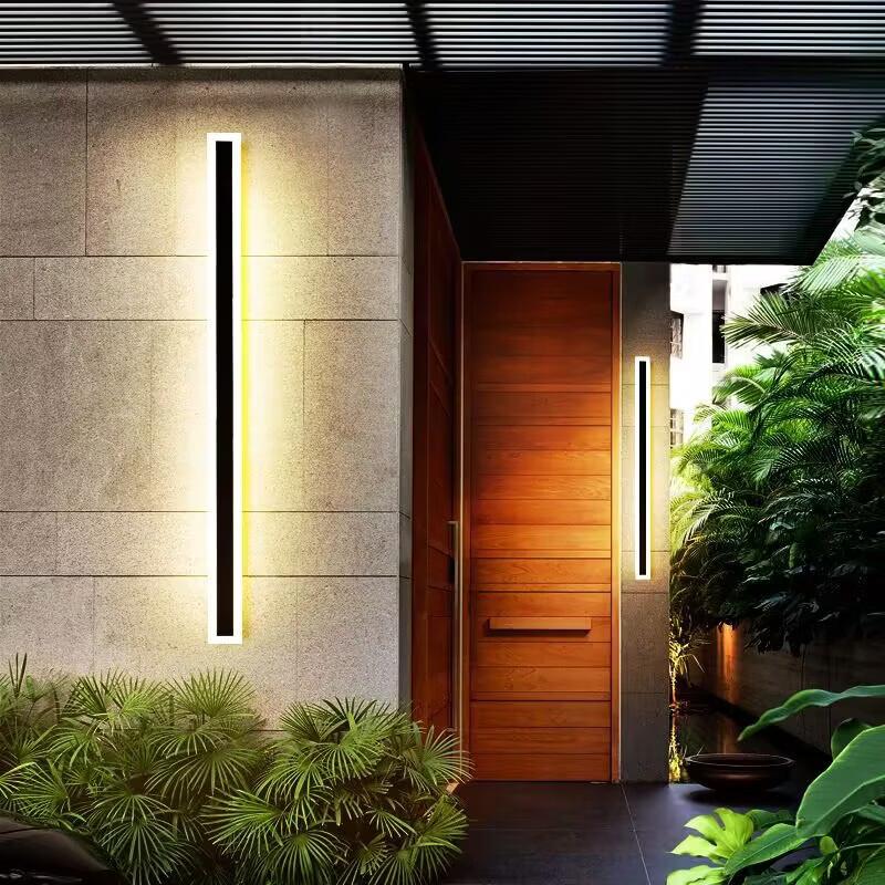 NuFeng Minimalist Outdoor Linear Wall Lamp