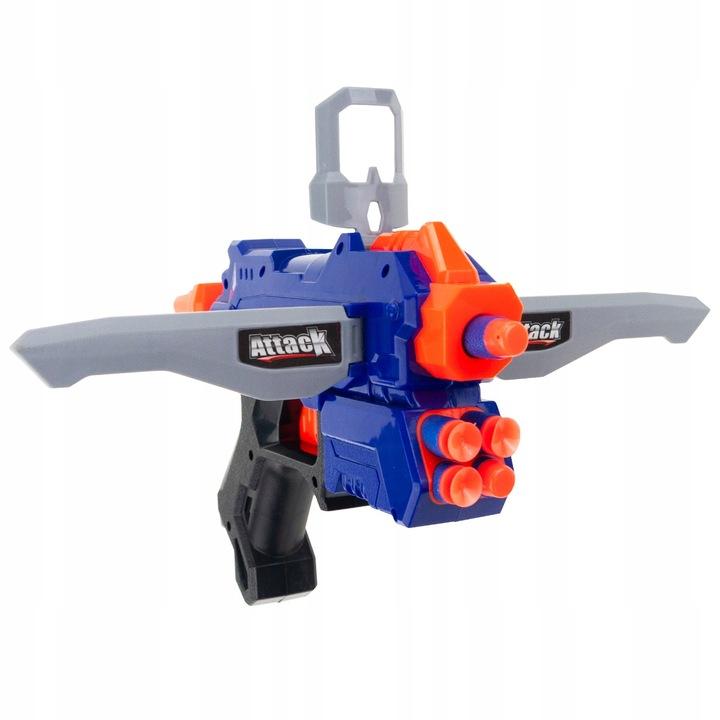 Pistolet Na Strzałki Nerf Elite N-Strike Z Nabojami Wyrzutnia Strzałek