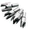 Claw-type Carbon Steel Woodworking Cork Drill Set Cork Knife Carpentry Drill Tools 4PCS/Set