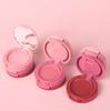 Three-color Blush All-in-one Palette Sexy Brightening Matte Lip Mud Lipstick Waterproof Blush Cream Rouge Palette Makeup