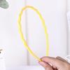 Korean Candy Color Wave Headband: Elegant, Thin Hair Accessory for Women - Perfect for Face Washing and Styling.