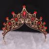 Bridal Crown Tiara Princess Birthday Rhinestone Crown Atmospheric Wedding Dress Accessories