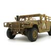 1/35 Vojenský nákladní automobil Hummer US Army Jeep HUM-V Komando Obrněný transportér vojska Montážní model Hračka