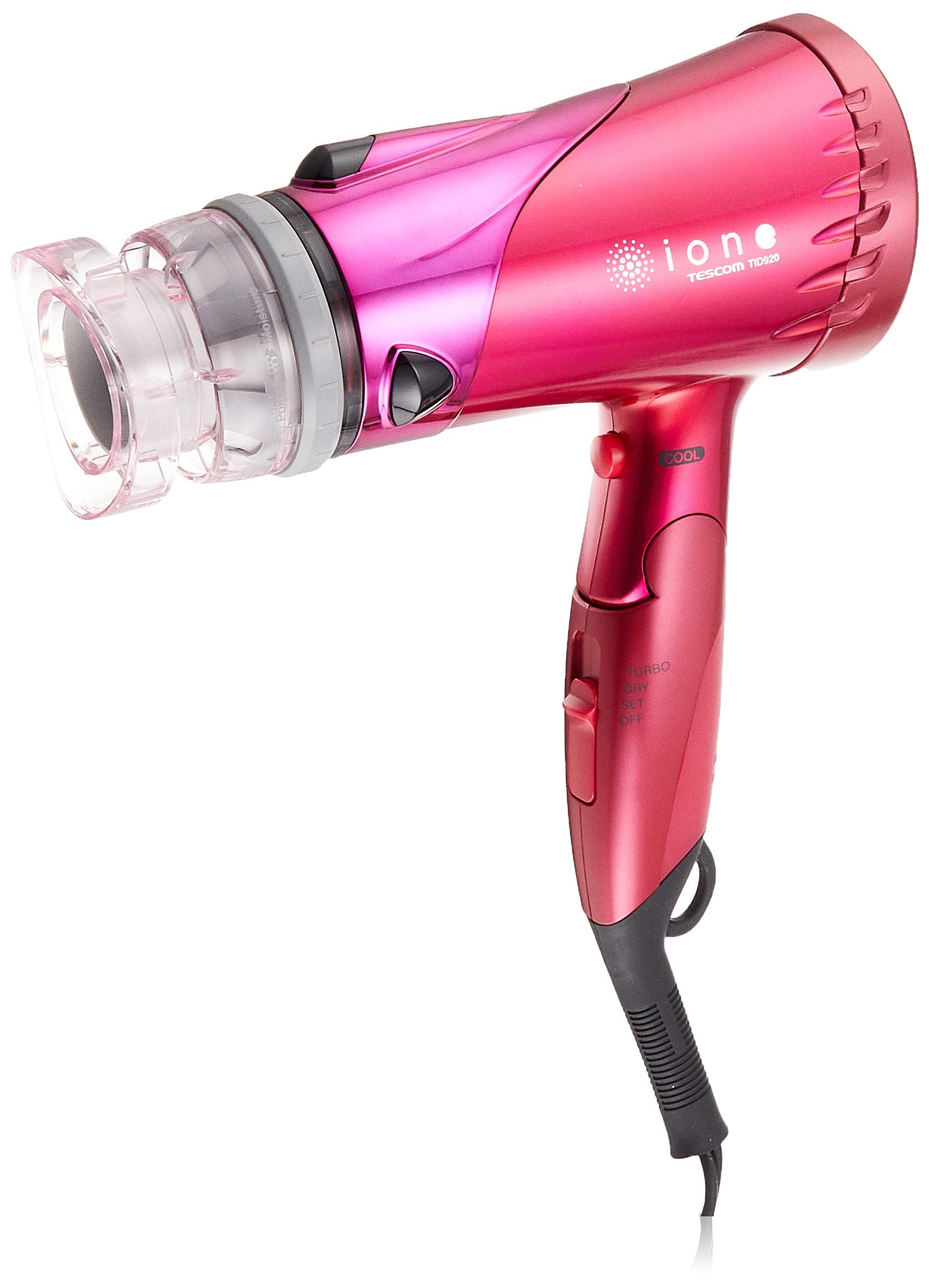 

TESCOM hair dryer with negative ion ione pink TID920-P розовый