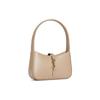 Saint Laurent Ysl Le5A7 Gold Logo Classic Hook Closure Design Smooth Cowhide Hobo Bag Women bags Dark-Beige 710318-2R20W-2721