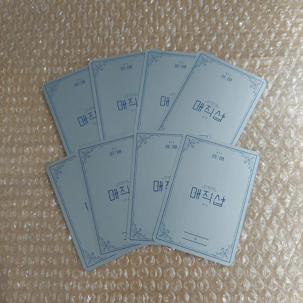 [USED] BTS MAGIC SHOP Korean Mini Photo Set Tae Official