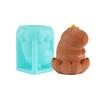 Functional Capybaras Flower Baking Mould Dishwasher Safe Multipurpose Dessert Maker Artistic Dessert Mould