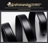 Men's Genuine Leather Belt - Automatic Buckle, Casual Fashion, Business Trousers Style.