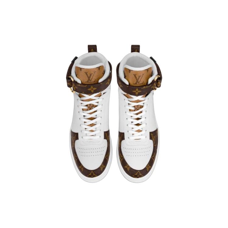 Louis Vuitton Lv Boombox High Top Sneakers White Women's 1A87Q2