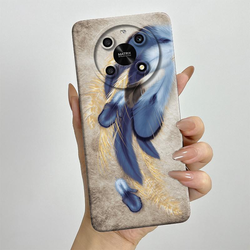 For Honor X9 4G 5G / Magic 4 Lite 4G 5G Phone Case ANY-NX1 LX1 LX2 LX3 Soft Silicone Sweet Painted Cover Cute Printed Casing