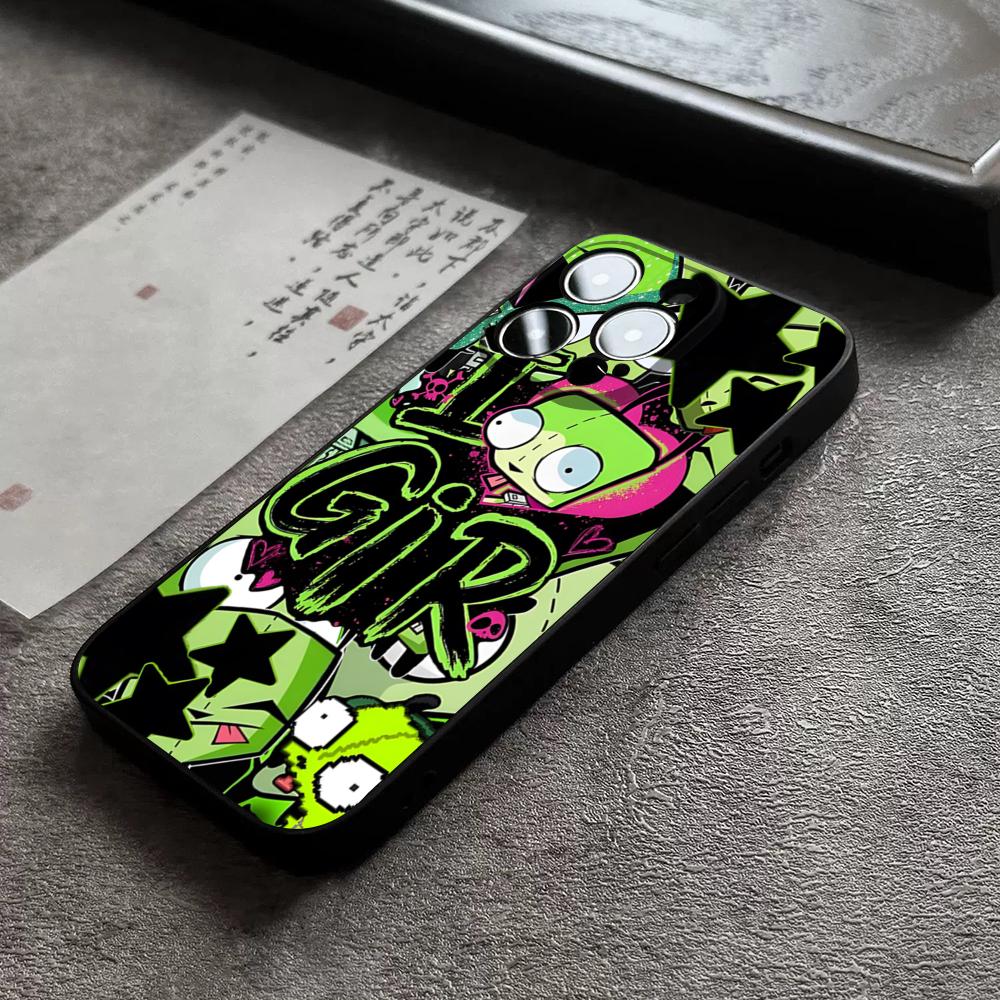 Invader Zim Phone Case For 17 Pro Max For Iphone 14 16 Pro Max 12 15 11 13 Pro Xr X Xs 8 7 Plus Back Cover