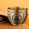 Brass Feng Shui Treasure Bowl, Fortune Sturdy, Creative And Decorative, Desktop Ornament for .