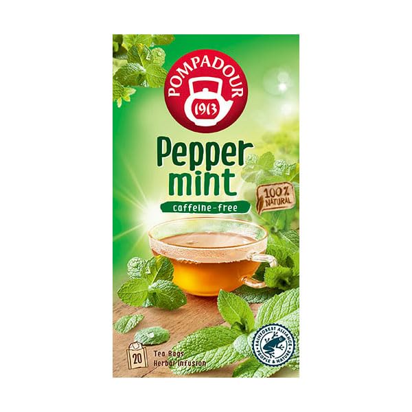 Pompadour Peppermint 20 Tea Bags 71092 X 10 Sets