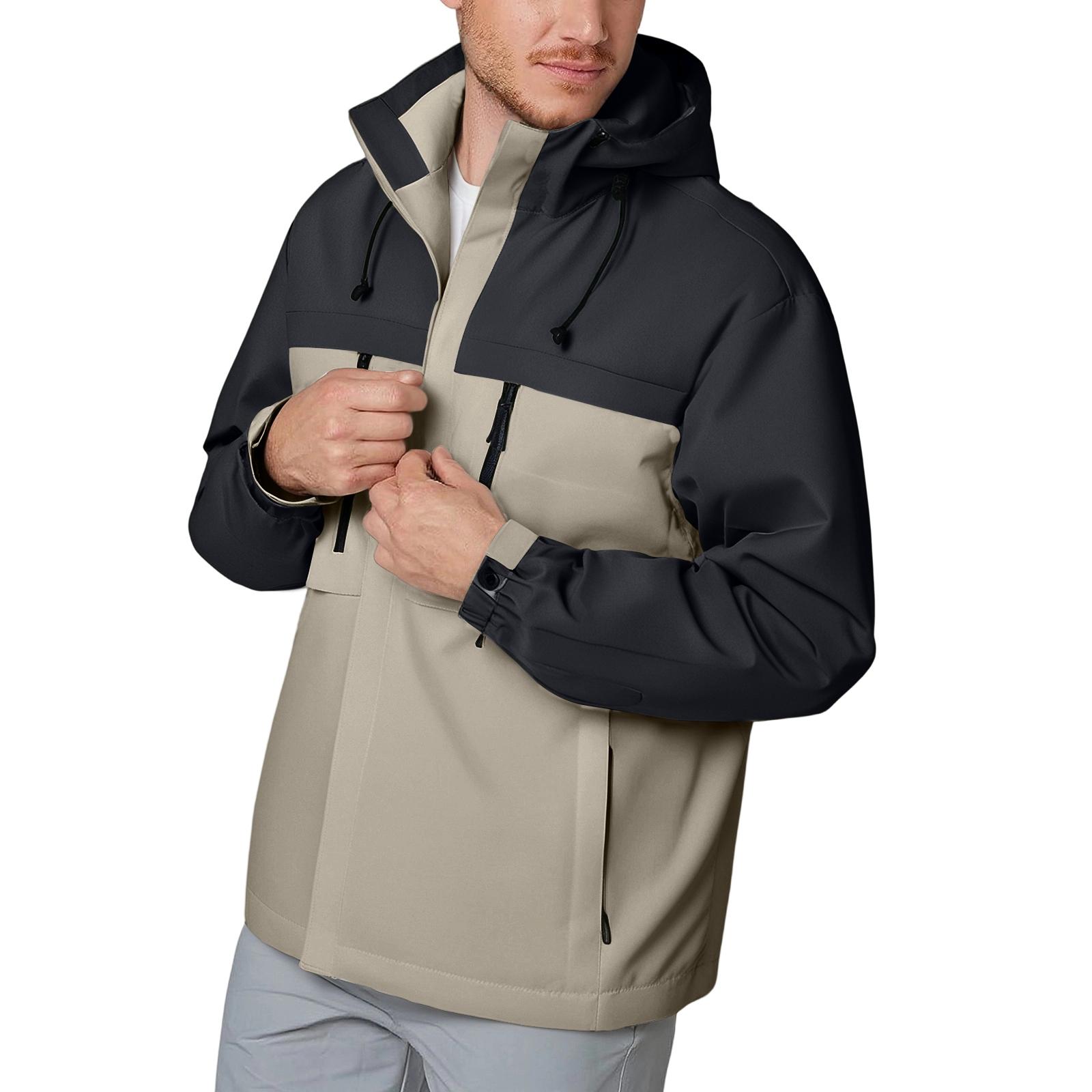 

Men s And Women s Outdoor Sports Windbreaker Jacket Coat L хакі