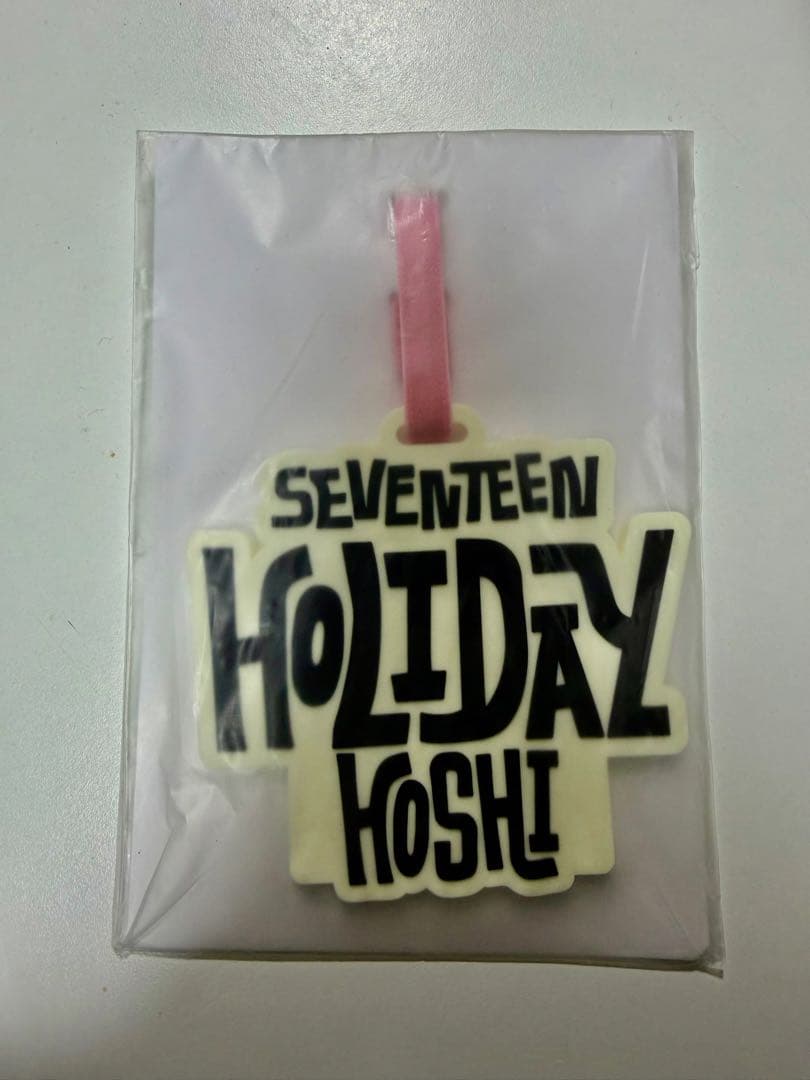 [USED] SEVENTEEN Seven Hoshi Luggage Tag Holiday (No Trading Card)