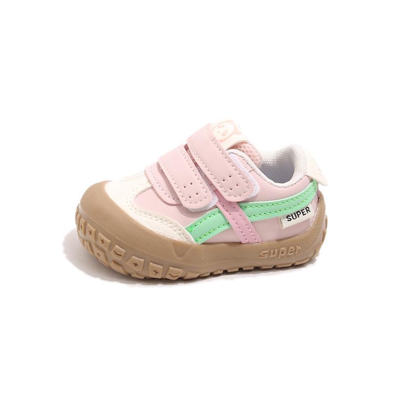 Infant & Toddler Closed-Toe Sports Shoes for Boys & Girls - Anti-Kick Casual Spring/Autumn Walking Shoes 2025.