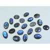 11X13-11X16MM Natural Blue Labradorite Oval Cabochon Gemstone 20Pcs Lot SY-342