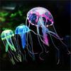 1PC Artificial Glowing Jellyfish Fake Fluorescent Effect Aquarium Fish Tan Ornament Beauty Bar Party