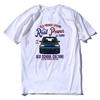 2026 Herrenbekleidung Sommer T-Shirt Hip Hop Fitness Französisches Auto 5 Gt Turbo Echte Leistung Neues Baumwoll O-Ausschnitt T-Shirt Oberteile