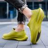 Wear-resistant Rain Boots for Men Loafers Non-slip Man Shoes Low-heel New Cheap Wellies Without Lacing Fashion Pvc Waterproof
