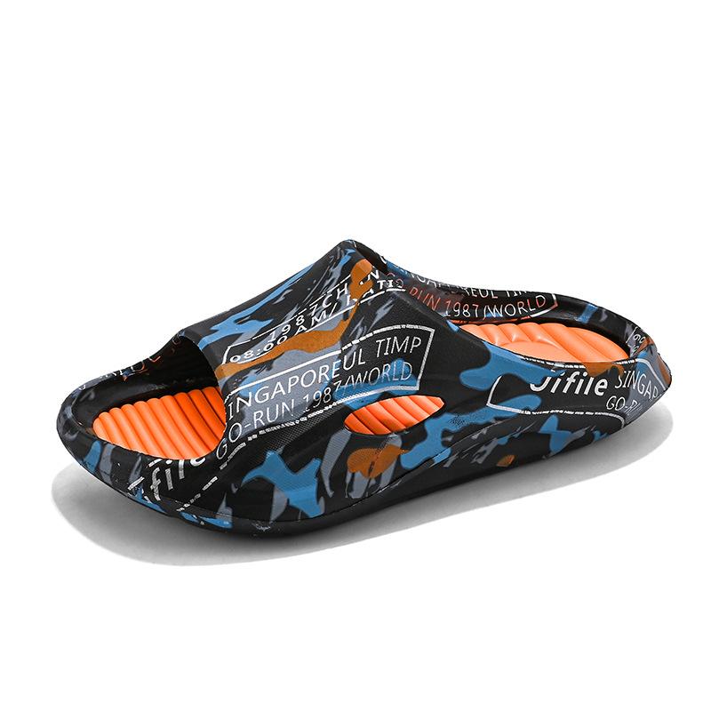 

Slippers couple summer home indoor non-slip outdoor wear dual-purpose sports outdoor stepping on shit cool slippers men s shoes 36
