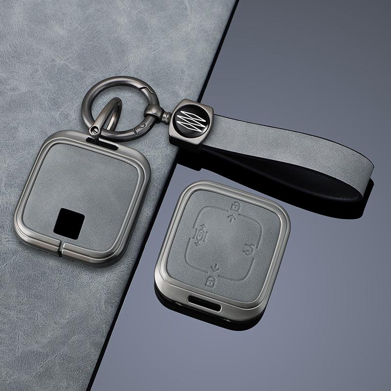 Zeekr 001/009/X Car Key Cover with Buckle - Unisex Protection Sleeve