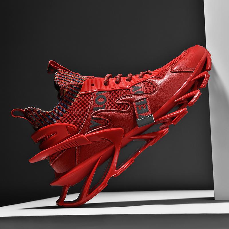 Atmungsaktive Freizeitsportschuhe für Herren, rutschfeste Outdoor-Laufschuhe, modische Basketballschuhe