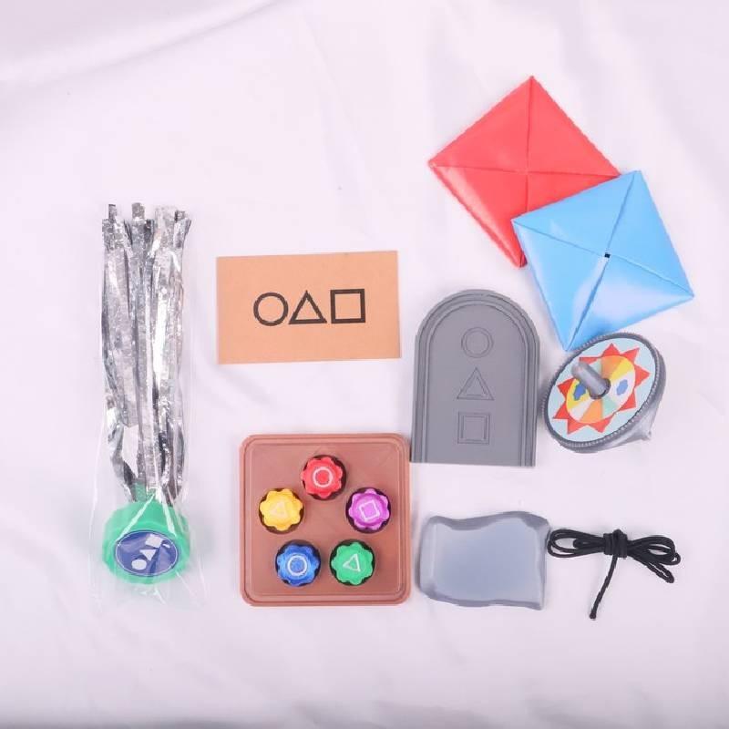 Squid Gonggi Game Korean Board Games Hand Eye Coordination Toy Party Prop Gift