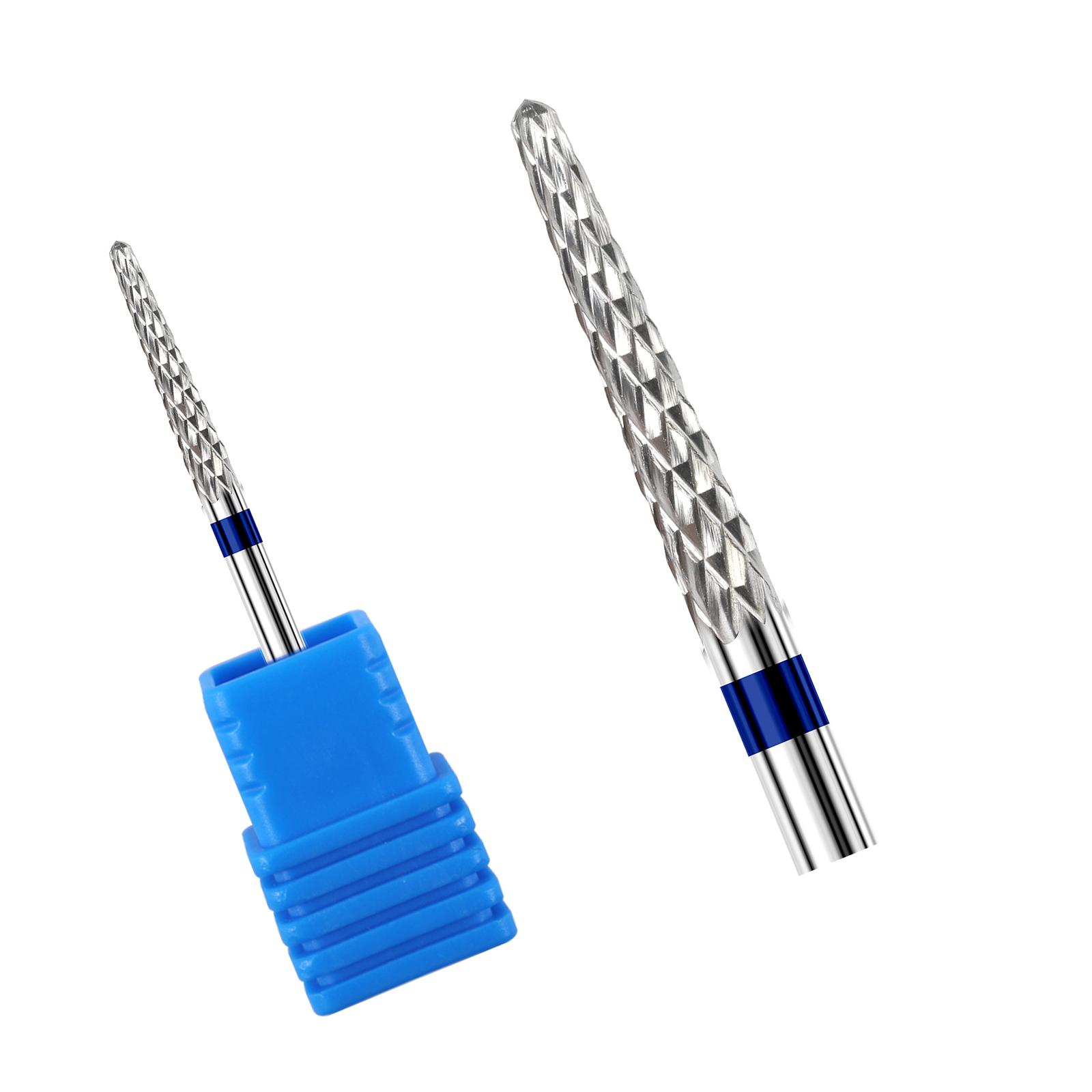 

Professional Tungsten Steel Nail Grinding Head Cuticle Remover Alloy Drill Grinder Bit For Manicure Art Tool Maintenance 5