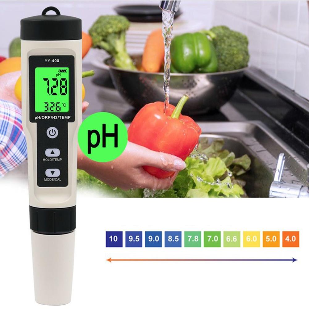 Test Pen PH/ORP/TDS 4 In 1 Backlight Hydrogen-Rich