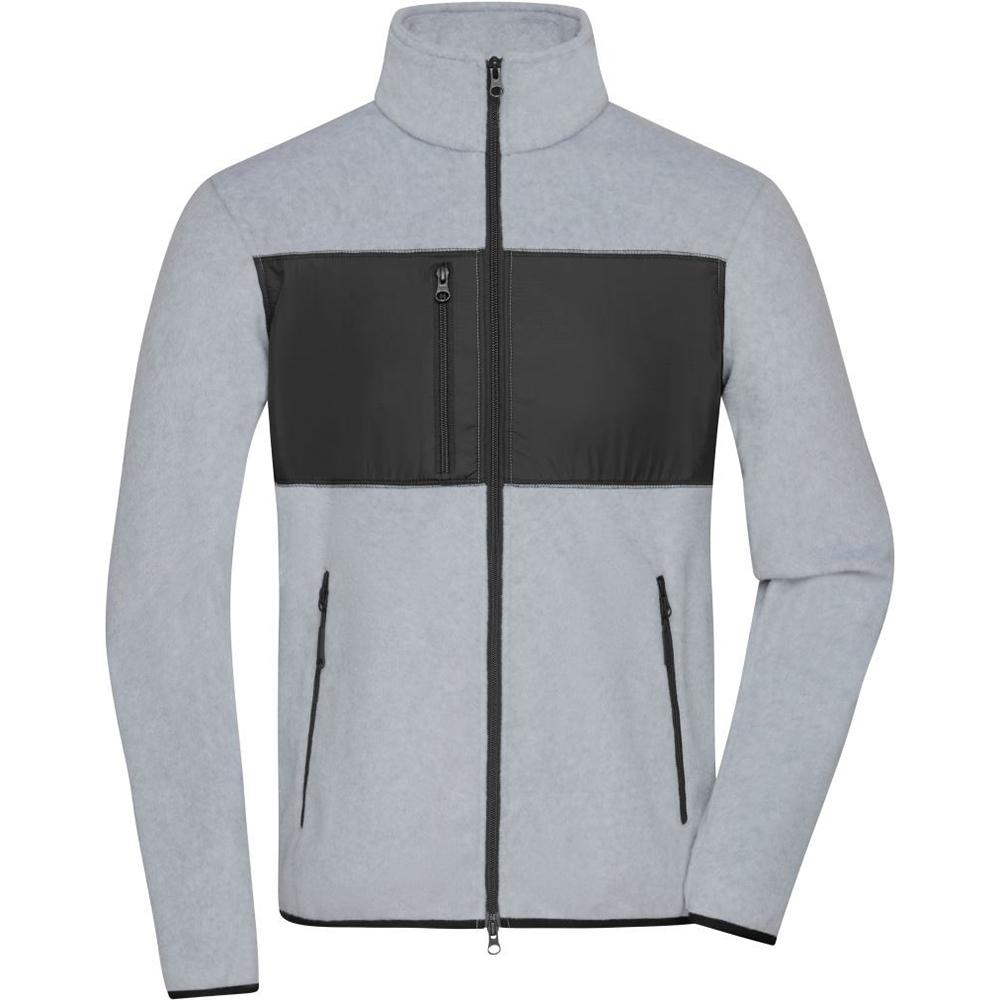 James and Nicholson Mens Fleece Jacket