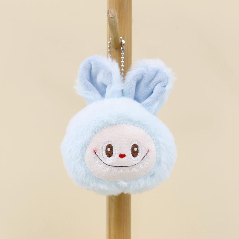 Plush Adorable Bunny Keychain Super Soft Short Plush Stuffed Toy Animal