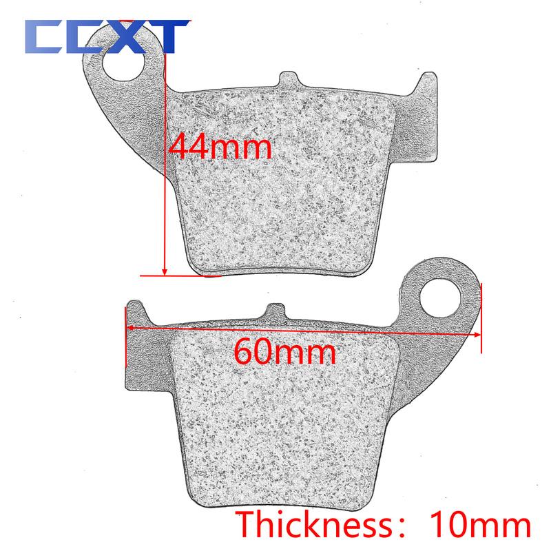 Motorcycle Front & Rear Brake Pads For Honda CR CRF XR CRE CRM CRF 125 150 250 250R 250F 300 400 450 490 500 Universal Parts