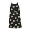 French Style Floral Strappy Midi Dress