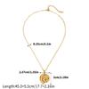 Fashion Statement Shell Necklace for Women Waterproof Stainless Steel Jewelry Bohemian Beach Party Gift