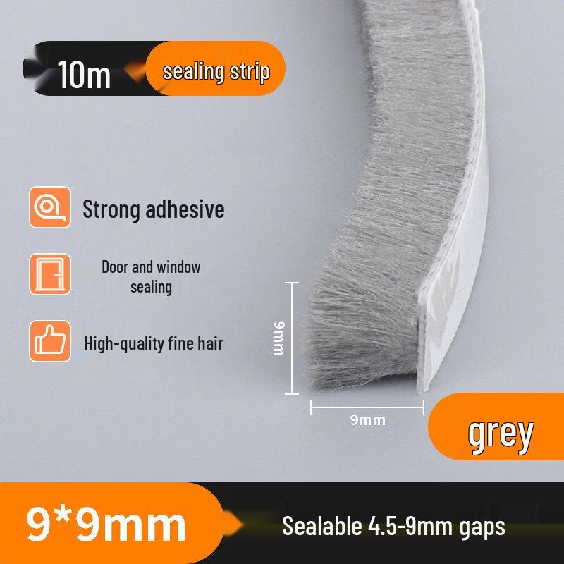 Self-Adhesive Door & Window Sealing Brush Strip