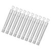 10PCS Small Bubble Wands Heart Shaped Transparent Bubble Wand Party Favors for Wedding Summer
