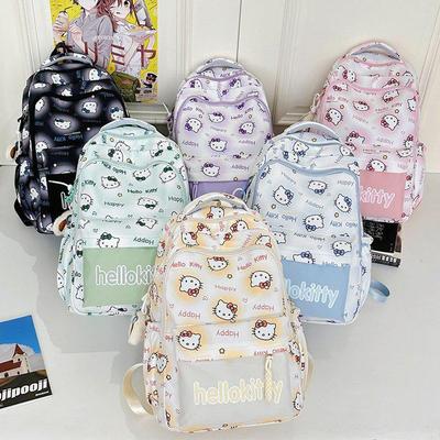 2025 Cute Lightweight Backpack for Elementary Girls, Grades 3-6, Large Capacity