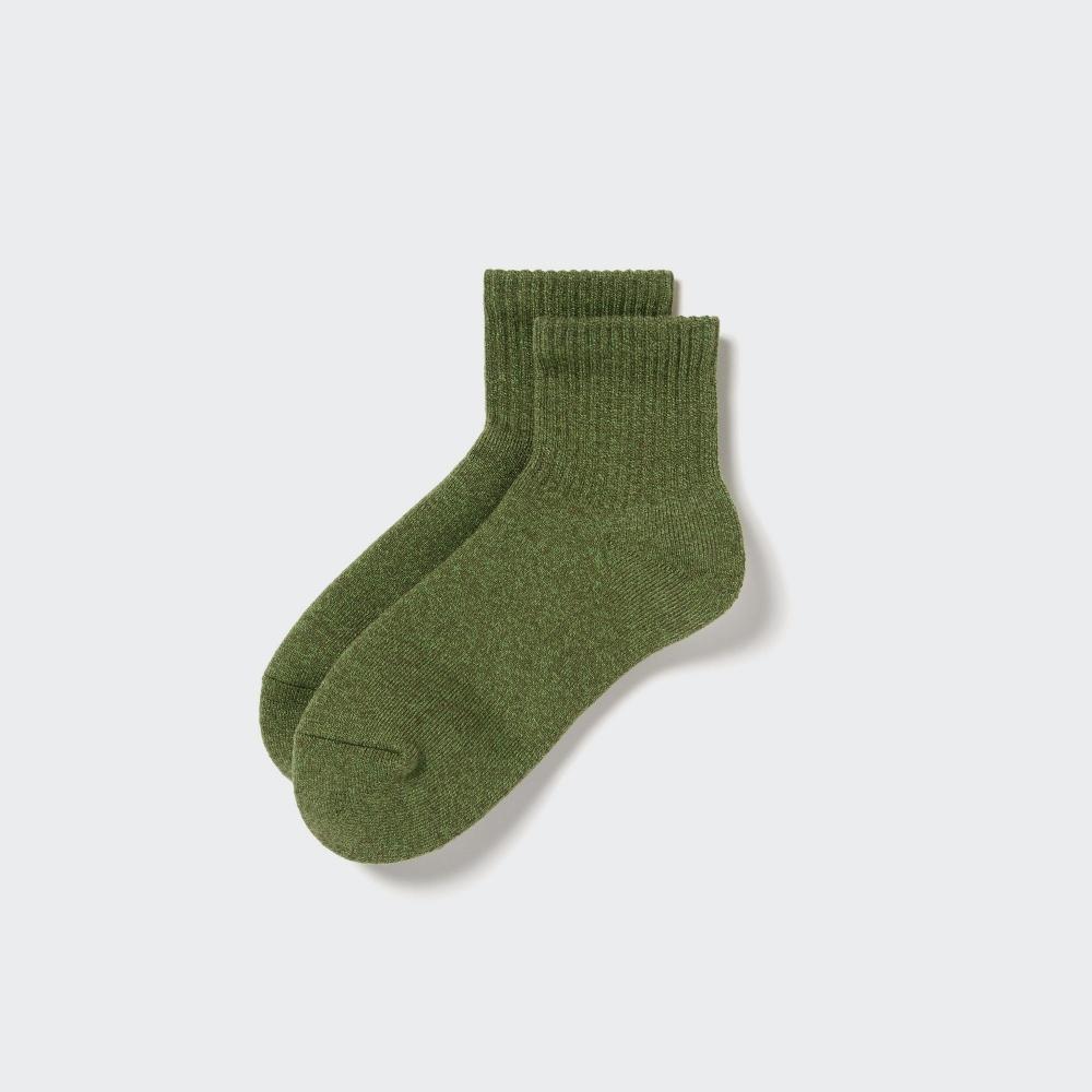 Uniqlo Japan Heat Tech Pile Half Socks