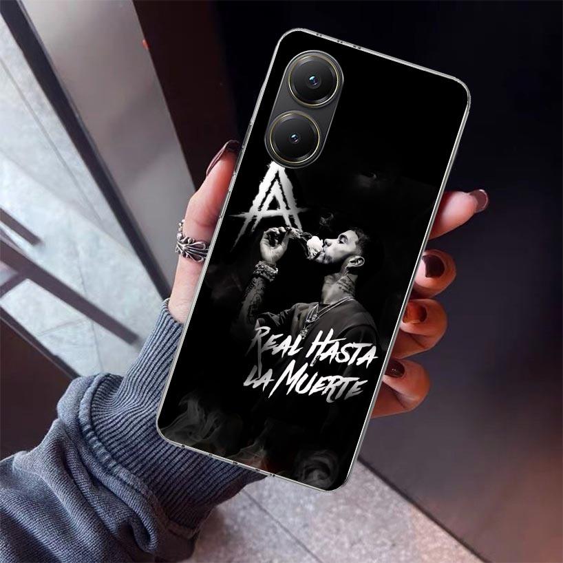 Anuel AA Real H-Hasta La M-Muerte Phone Case For Xiaomi Poco X7 X6 X5 Pro F7 Ultra Redmi 15C 15 13 13C 12 12C 10 10A 10C 9 9A 9C